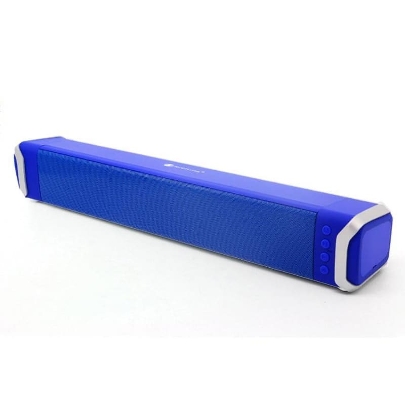 Geometric Style Bluetooth Sound Bar - Blue