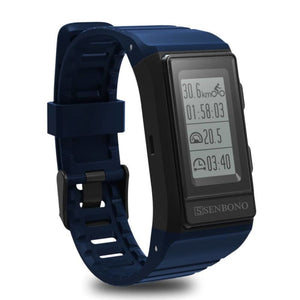 GPS Cardiaco Activity Monitoring Smart Band - Blue / TPU