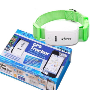 GPS Tracker for Pet Dog-Cat - Green with Box