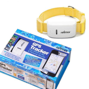 GPS Tracker for Pet Dog-Cat - Yellow with Box