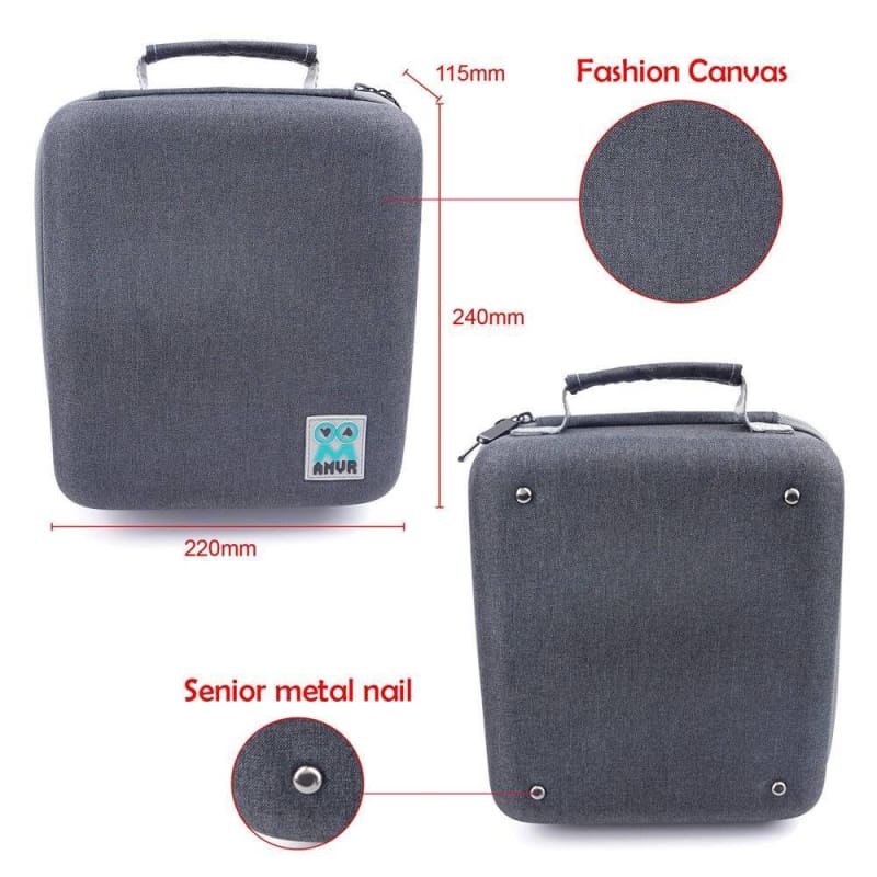 Hard EVA Bag for VR Headset - Gray