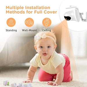 High Resolution Baby Monitor with Night Vision Remote Camera
