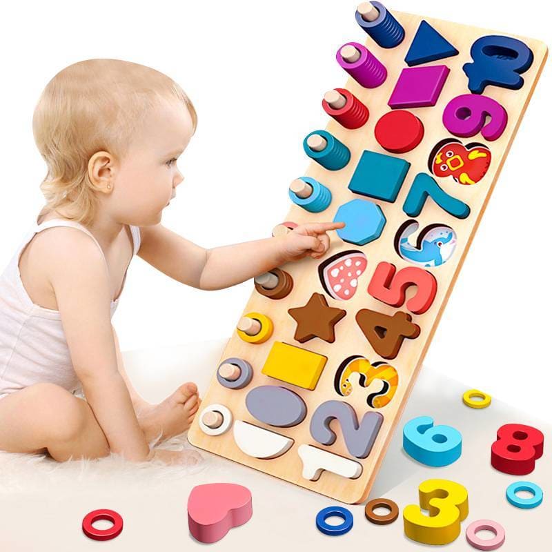 Kid’s Educational Wooden Montessori Toy