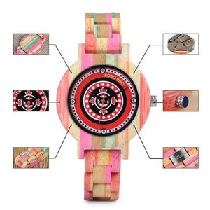 Kid’s Pink Wooden Watch