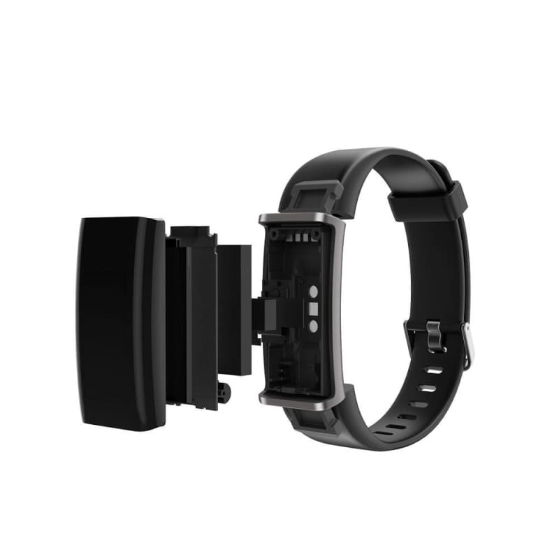 LCD Smart Fitness Bracelet - blue / Waterproof