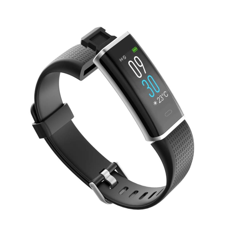 LCD Smart Fitness Bracelet - blue / Waterproof