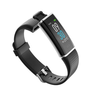 LCD Smart Fitness Bracelet - blue / Waterproof