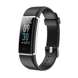 LCD Smart Fitness Bracelet - blue / Waterproof