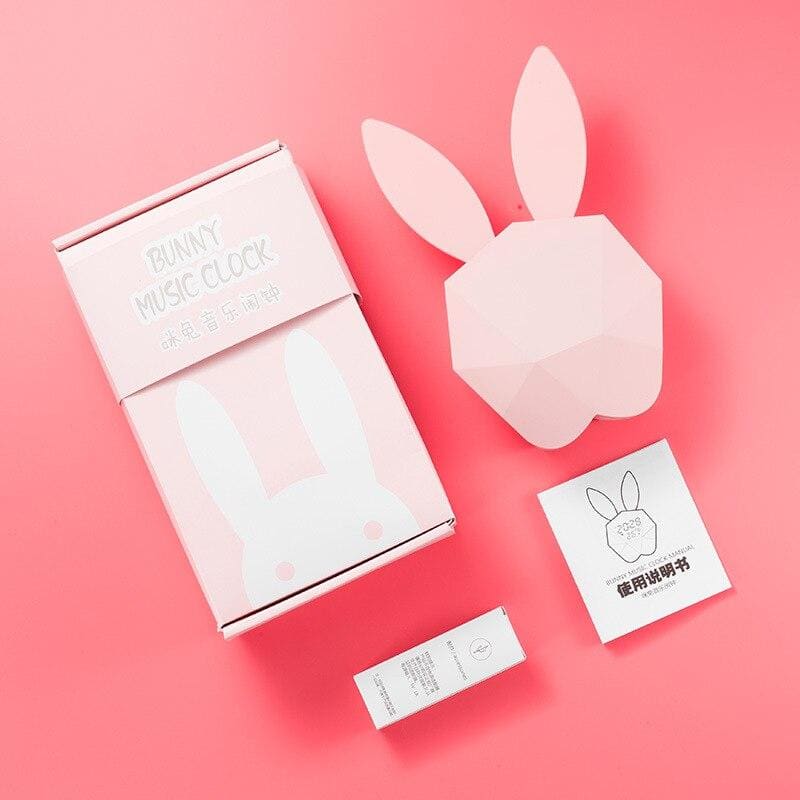 LED Digital Voice Control Alarm Clock - Pink With charging