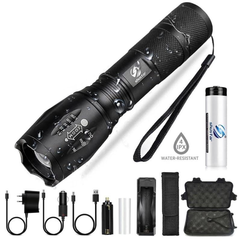 LED Outdoor Survival Pocket Flashlight