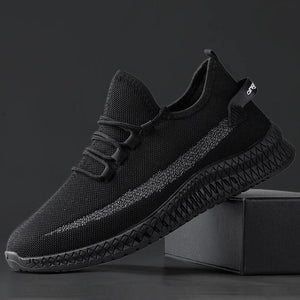 Man Lightweight White Sports Shoes - Color 13 / 44