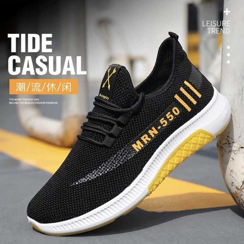 Man Lightweight White Sports Shoes - Color 6 / 42