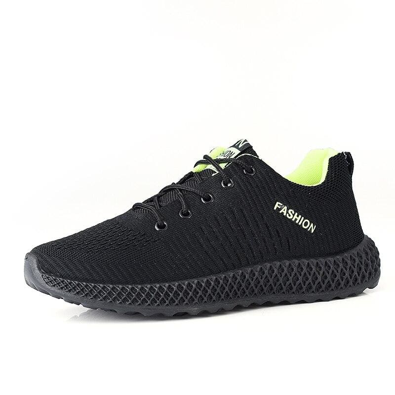 Men Casual White Colour Lightweight Shoes - 1407-Black / 8.5