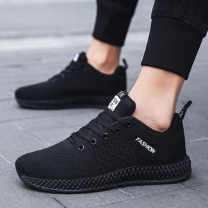 Men Casual White Colour Lightweight Shoes - D811-Black / 5.5