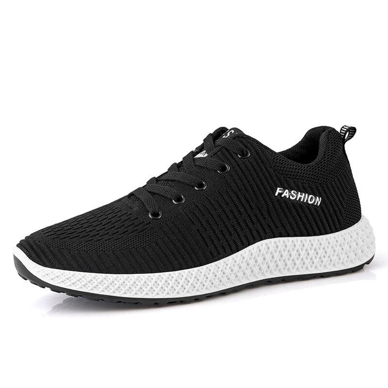 Men Casual White Colour Lightweight Shoes - D811-Black / 5