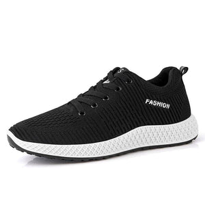 Men Casual White Colour Lightweight Shoes - D811-Black / 5