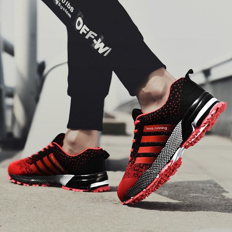Men Couple Casual Sport Running Shoes - 8702Blue / 5
