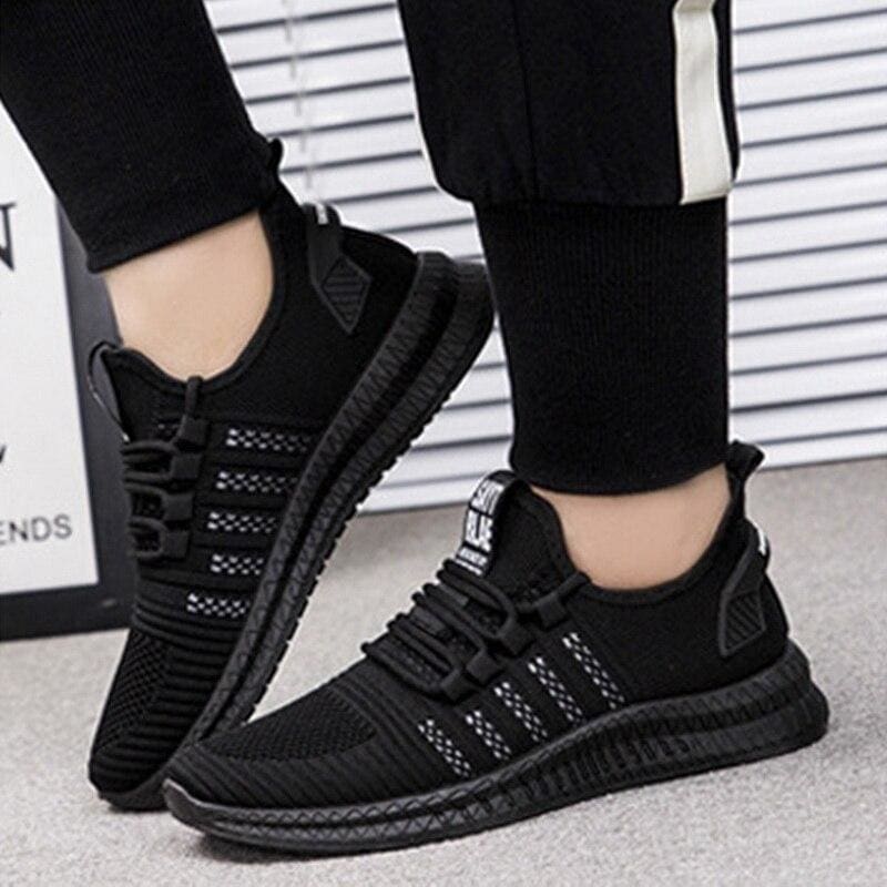 Men Lightweight Breathable Sneakers Shoes - Yellow 4 / 41