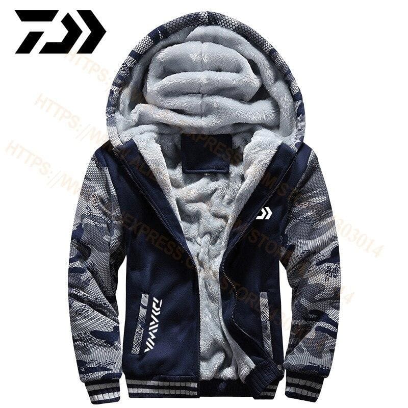 Men Outdoor Fishing Hoodies - S / 2