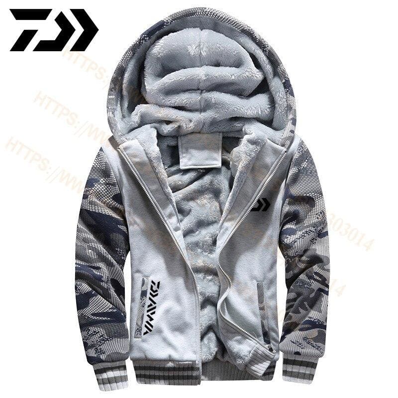 Men Outdoor Fishing Hoodies - S / 3