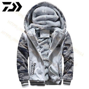 Men Outdoor Fishing Hoodies - S / 3