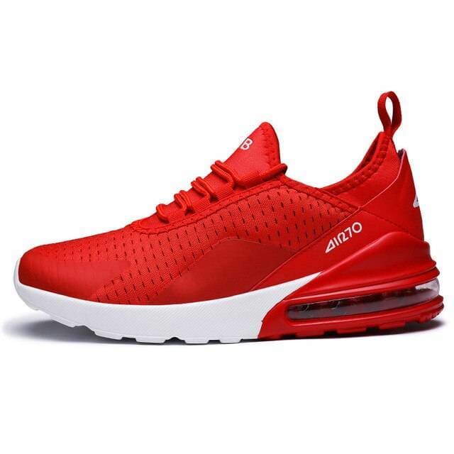 Men Sneakers Breathable Outdoor Sport Shoes - A053 Red / 40
