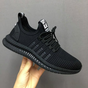 Men Sneakers Mesh Casual Shoes - white / 9