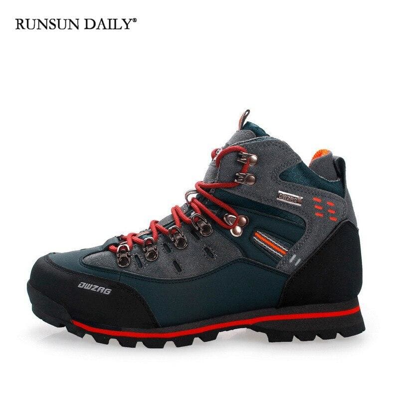 Men Winter Mountain Climbing Trekking Boots - Orange / 45