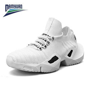 Men’s Casual Fashion Sport Running Shoes - White / 39