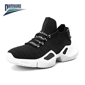 Men’s Casual Fashion Sport Running Shoes - WhiteRed / 44