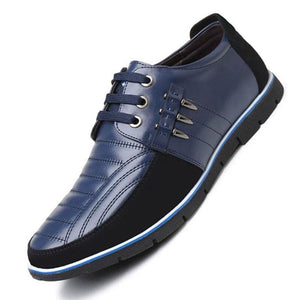 New Men’s Handmade Casual Shoes - Black / 13