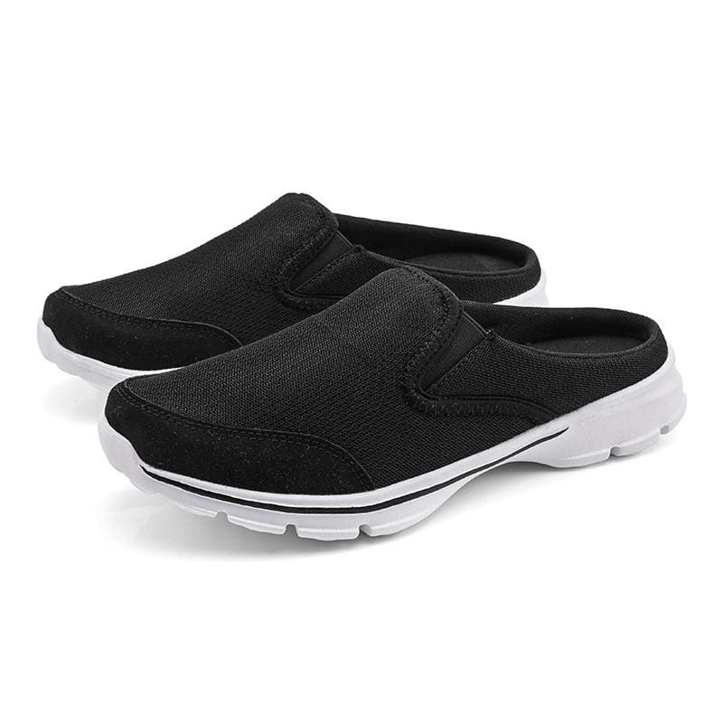 Mens Loafer Half Slippers Type - black / 8.5
