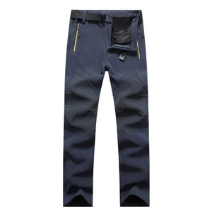 Men’s Softshell Fleece Pants - Black / XXXL
