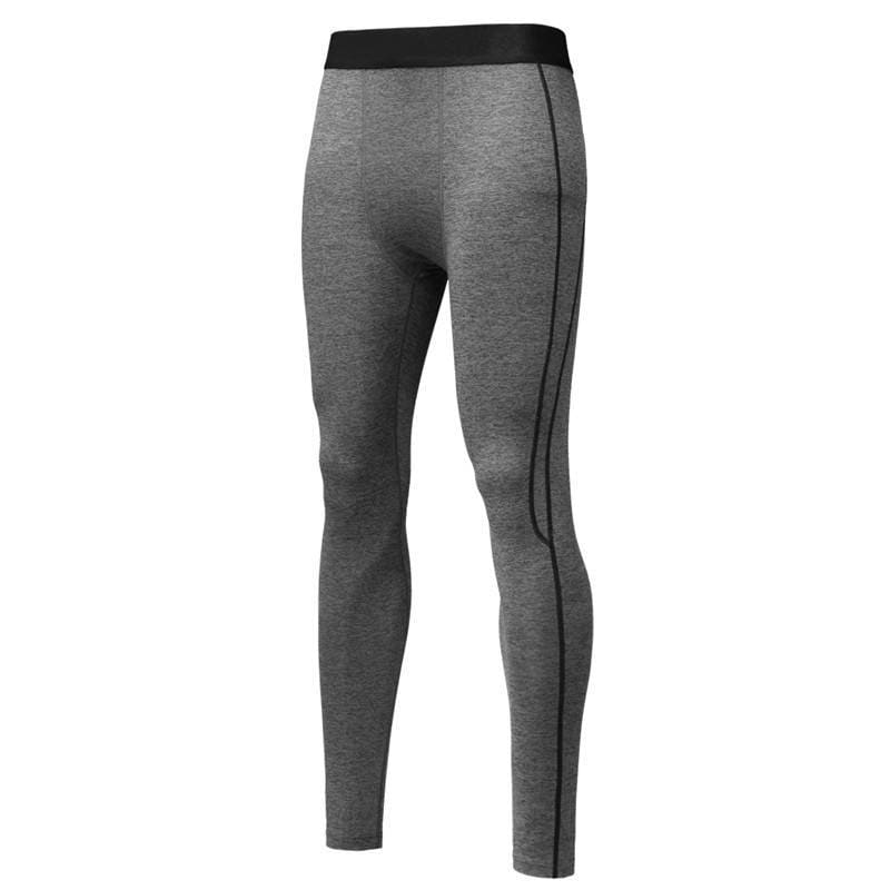 Men’s Sports Running Compression Pants - Black / S