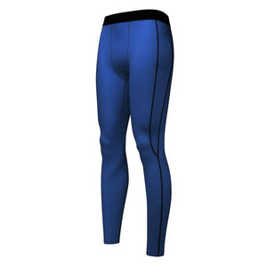 Men’s Sports Running Compression Pants - Gray / XL