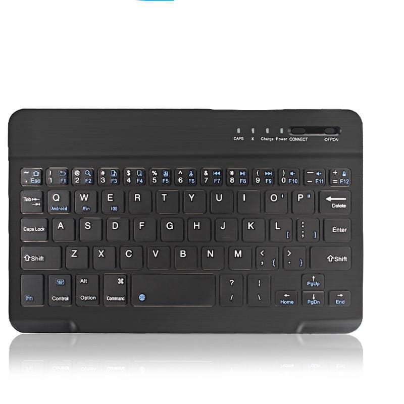 Mini Wireless Bluetooth Keyboard - 10 in black English