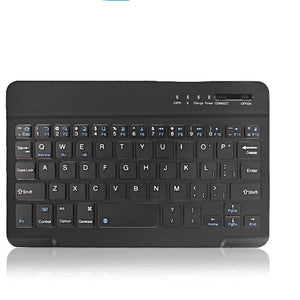 Mini Wireless Bluetooth Keyboard - 10 in black English