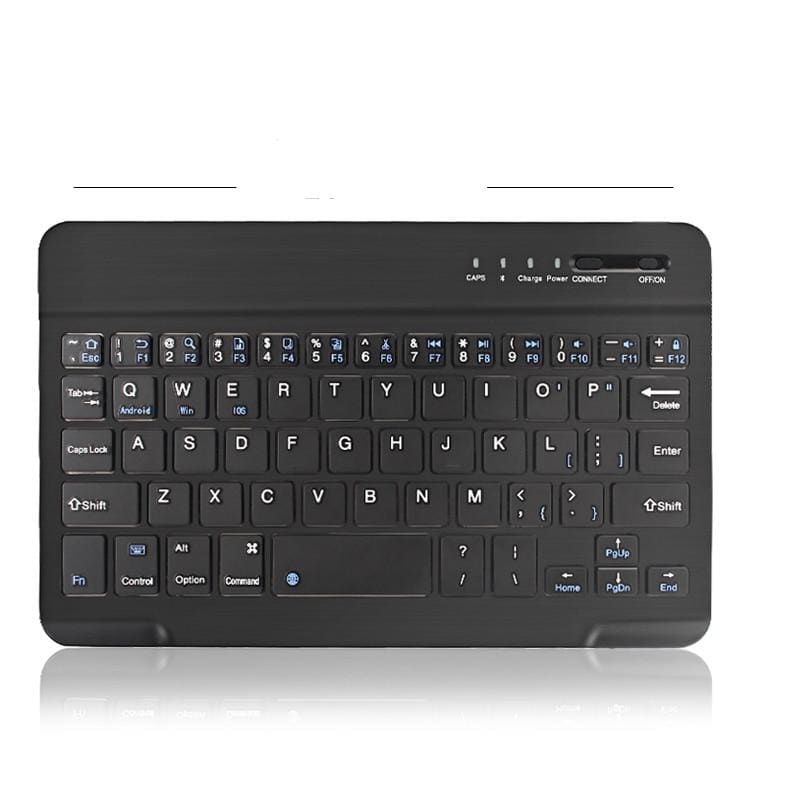 Mini Wireless Bluetooth Keyboard - 9 in black English