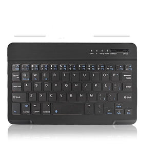 Mini Wireless Bluetooth Keyboard - 9 in black English