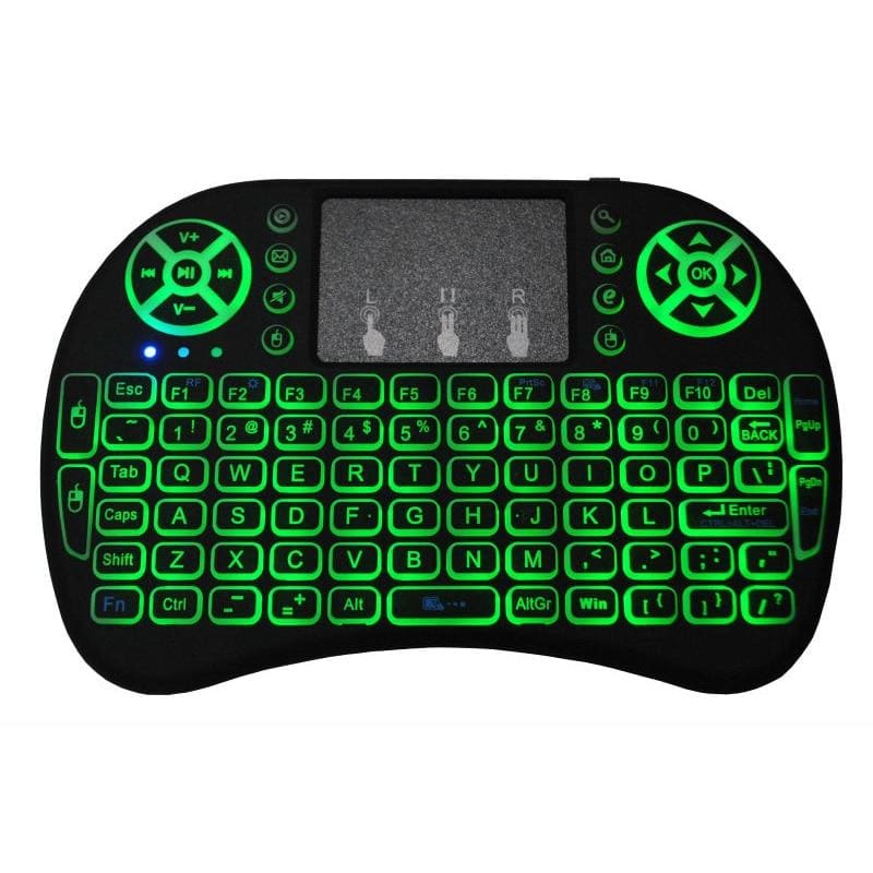 Mini Wireless Keyboard With Air Mouse Remote Touchpad