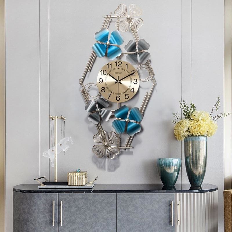 Modern simple creative wall clock - 80X42CM