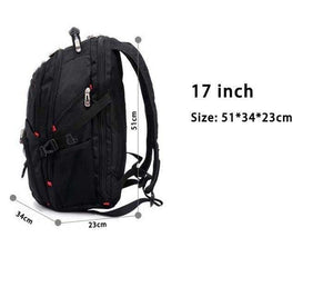 Multifunctional Laptop Backpack Waterproof - 17 inch