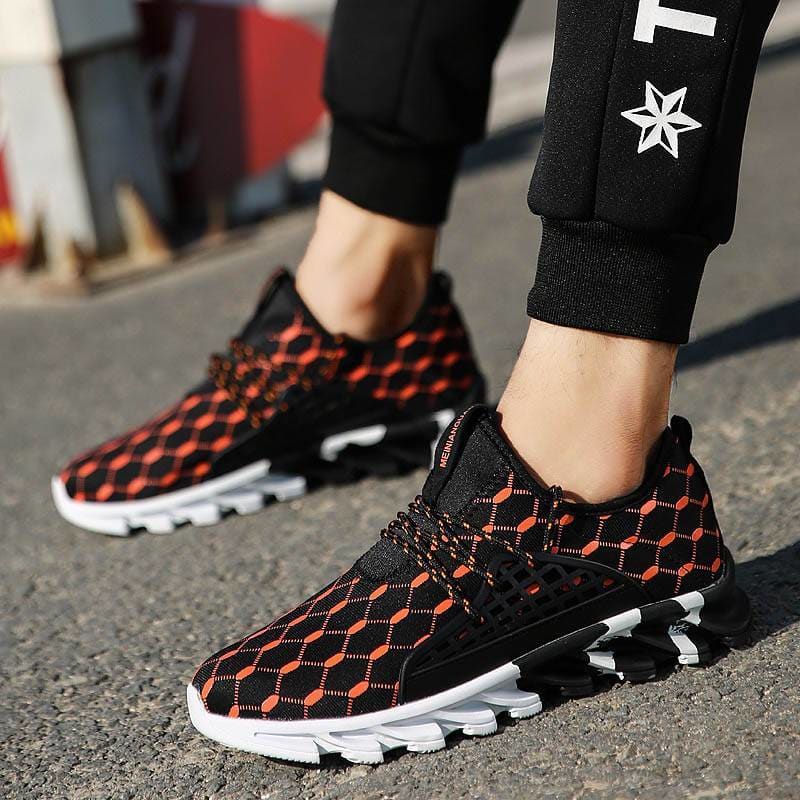 Outdoor Waterproof Women’s Running Shoes - Orange / 7