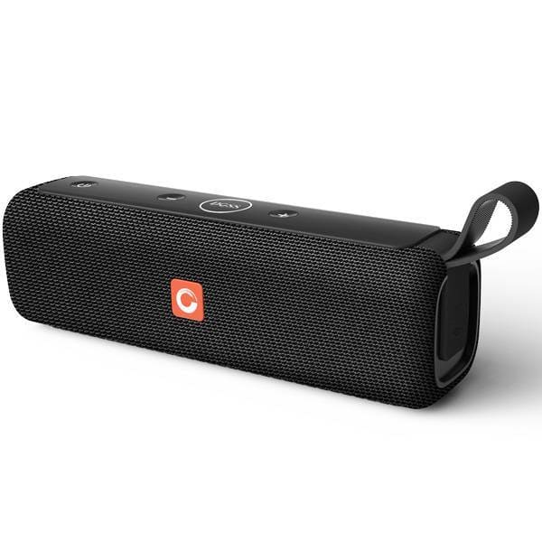 Outdoor Wireless Speaker with Microphone - Metal / Black