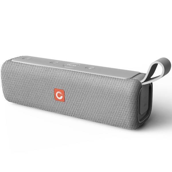Outdoor Wireless Speaker with Microphone - Metal / Gray