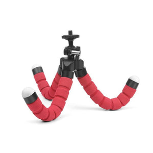 Phone Tripod Colorful Flexible - Red