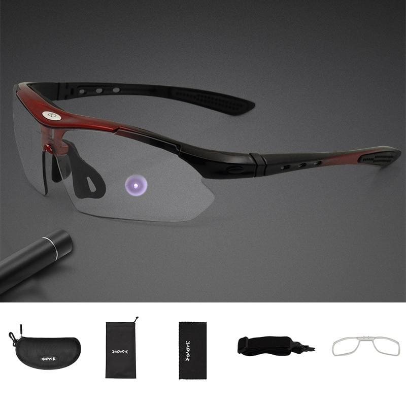 Photochromic Cycling Sunglasses - 20 / Photochromic-1lens