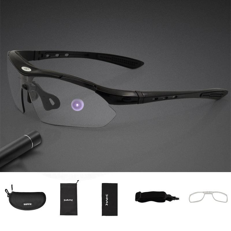 Photochromic Cycling Sunglasses - 38 / Photochromic-1lens