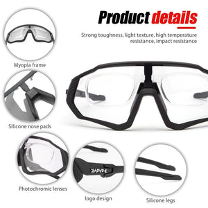 Photochromic Cycling Sunglasses