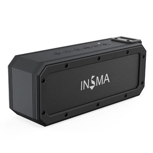 Portable IPX7 Waterproof Wireless Speaker - Metal / Black